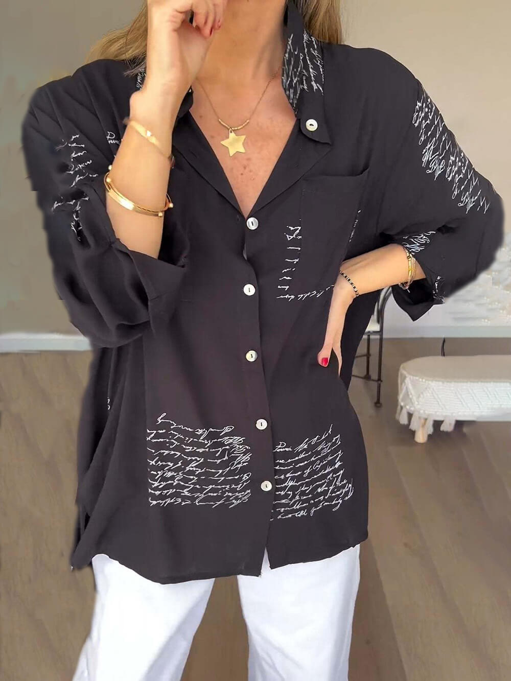 Lyana™ - Natural and Trendy Shirt
