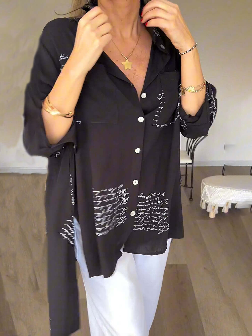 Lyana™ - Natural and Trendy Shirt