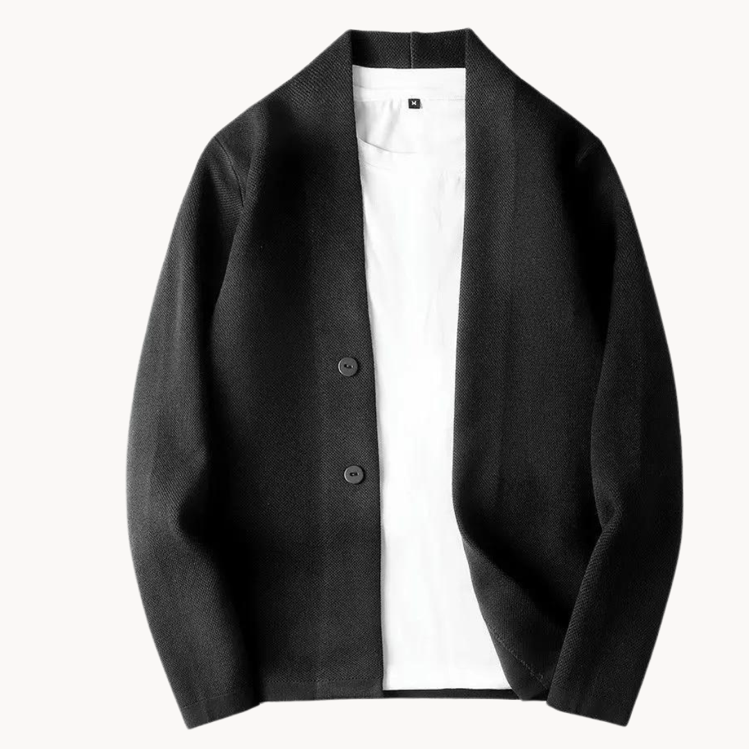 Bertin - Casual knitted jacket with buttons