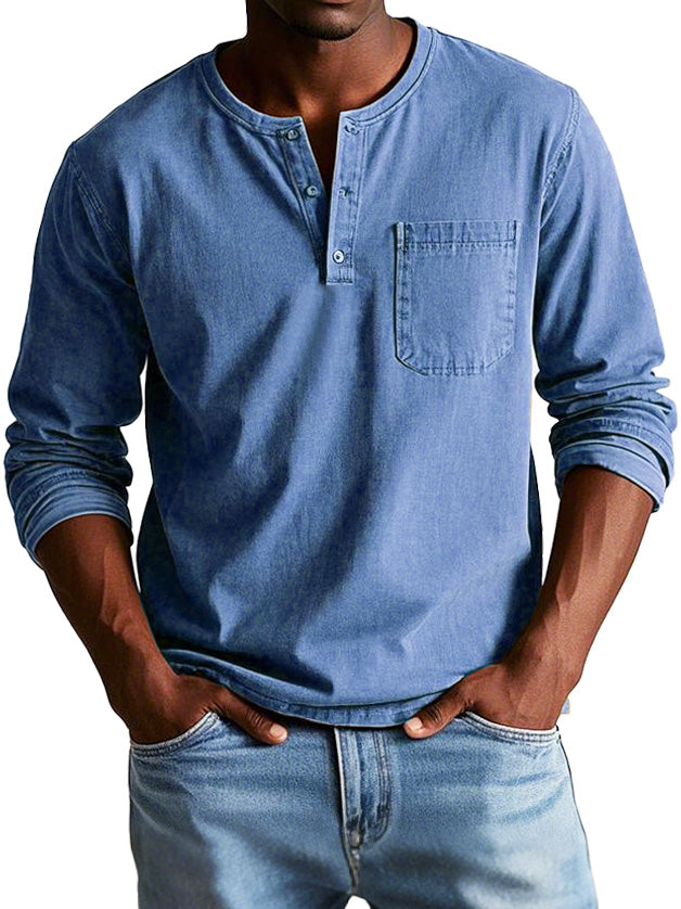 Thomas™ Vintage Long Sleeve Shirt