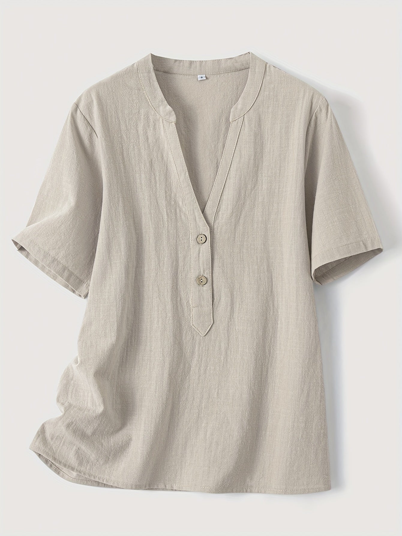 Tara - Elegant Blouse with V-Neck