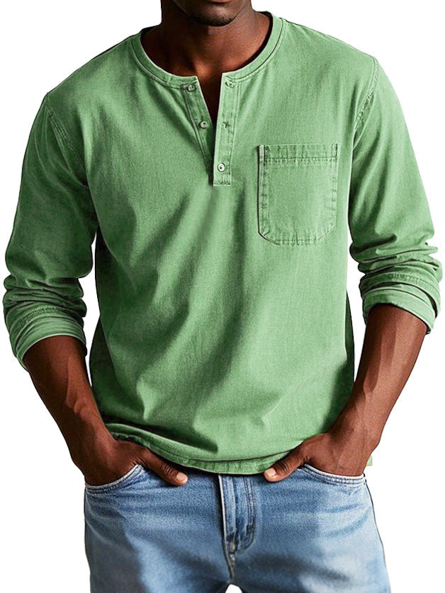 Thomas™ Vintage Long Sleeve Shirt