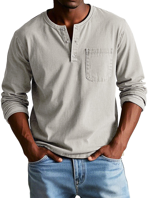 Thomas™ Vintage Long Sleeve Shirt