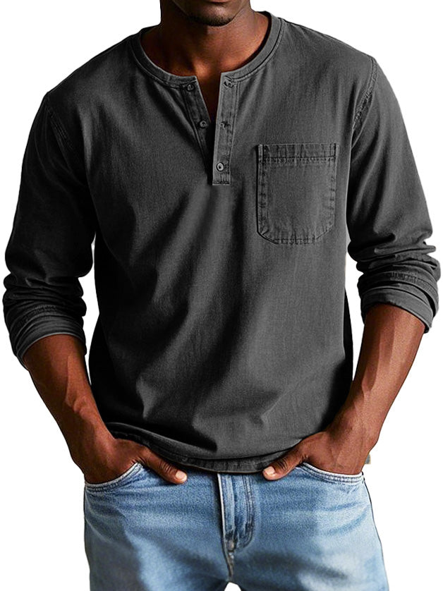 Thomas™ Vintage Long Sleeve Shirt