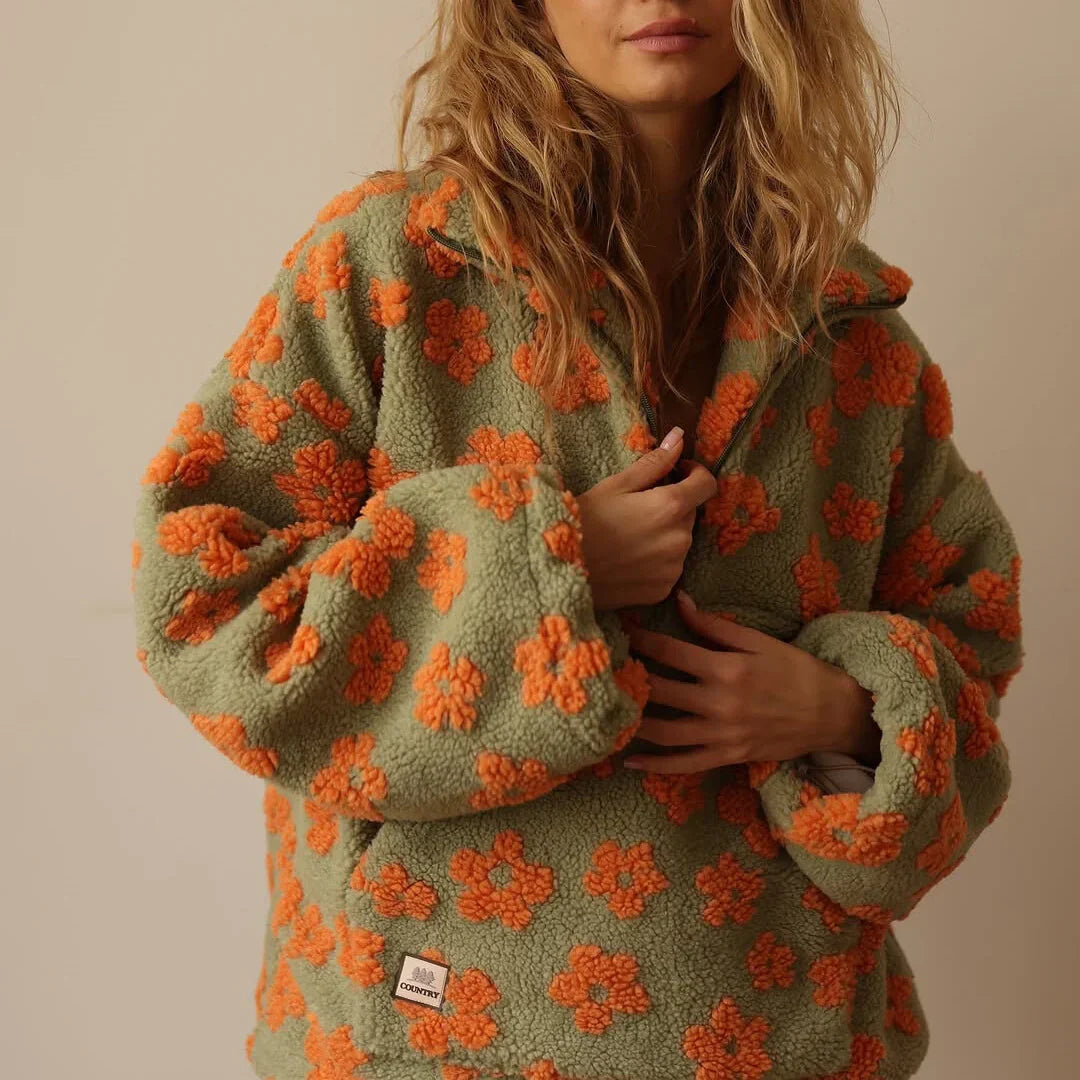 Lill - Bloom fleece pullover