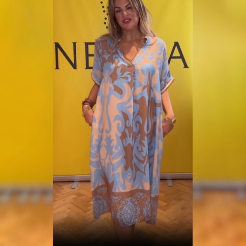 Nora™ - Elegant Floral Dress