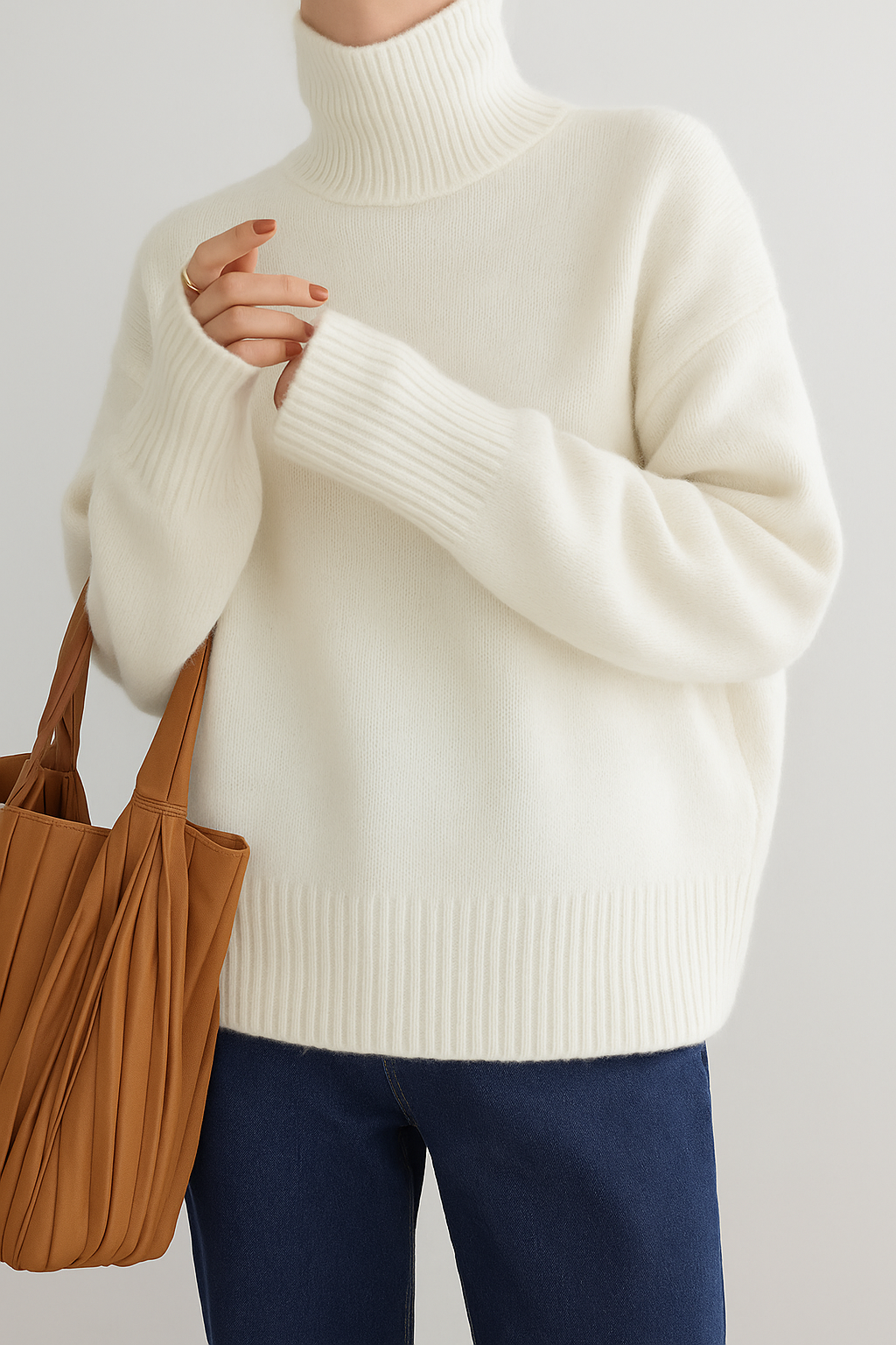 Monika - High Neck Jumper