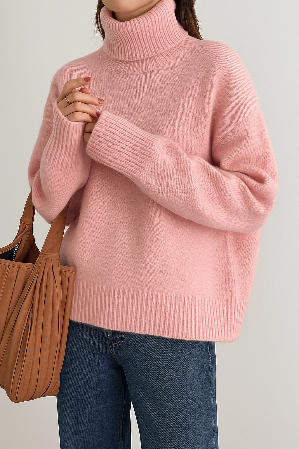 Monika - High Neck Jumper