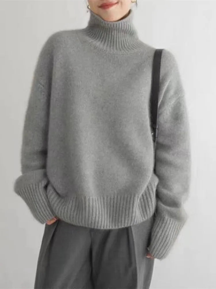 Monika - High Neck Jumper