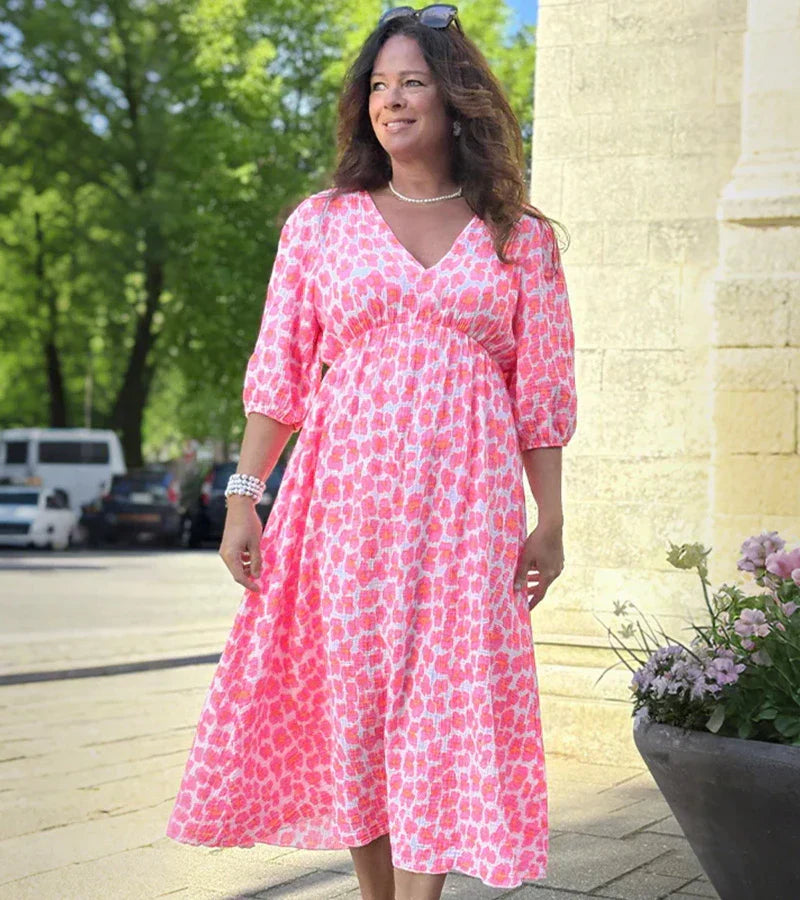 Mira – Dress with a Beautiful Print