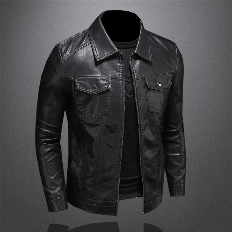 Simon | Handcrafted Leather Men's Jacket