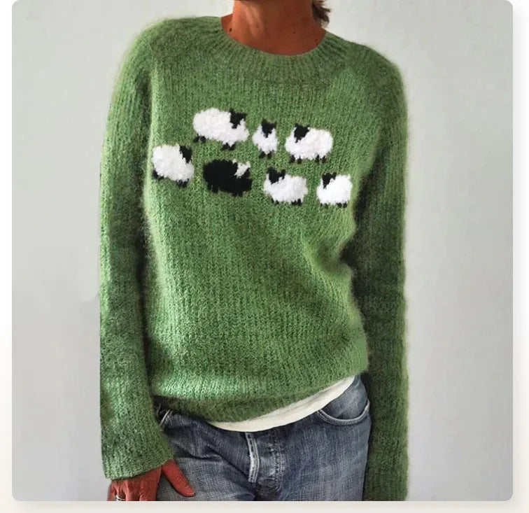 Poppy | Cosy Retro Jumper