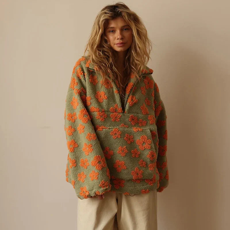 Lill - Bloom fleece pullover