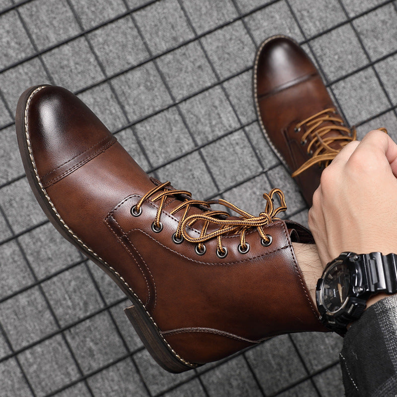 Morgan | Faux Leather Boots