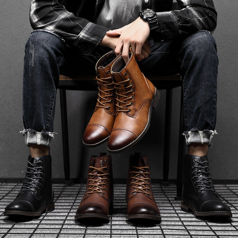 Morgan | Faux Leather Boots
