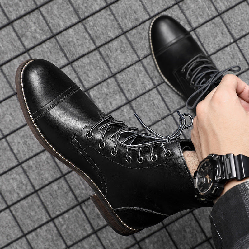 Morgan | Faux Leather Boots