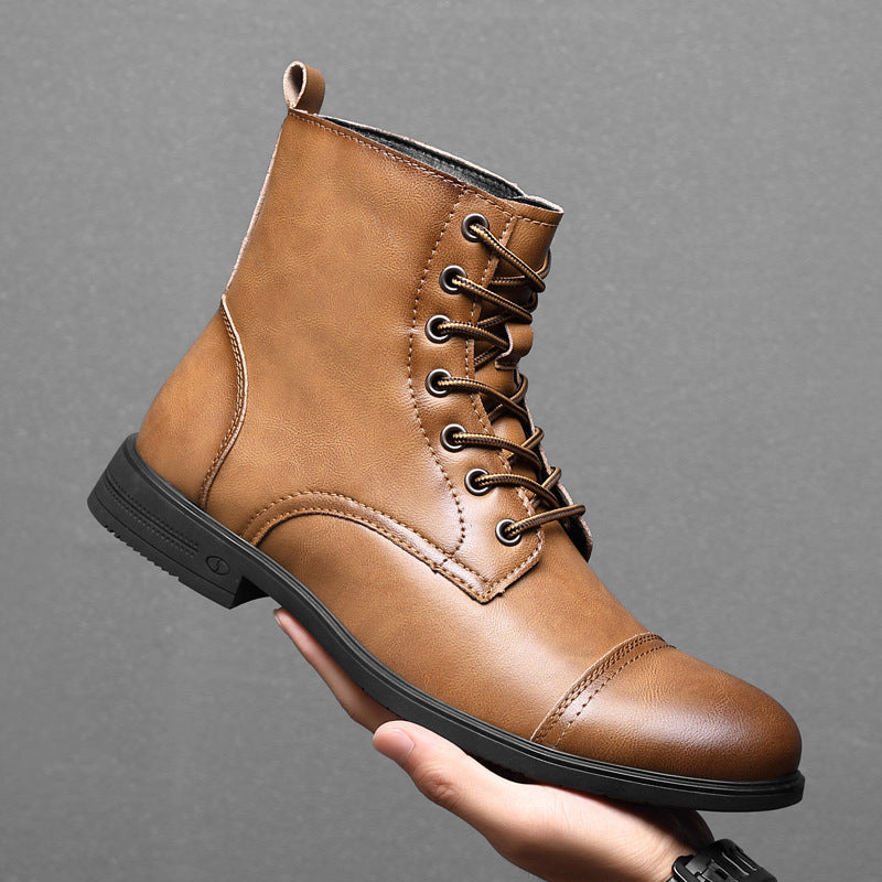 Morgan | Faux Leather Boots