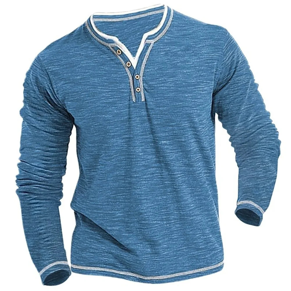 Denis™ | Long Sleeve V-Neck