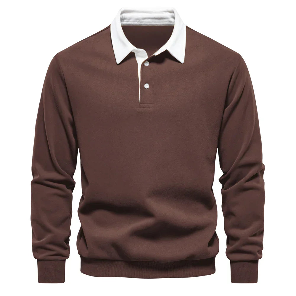 Jorge™ Men's Long Sleeve Polo Shirt