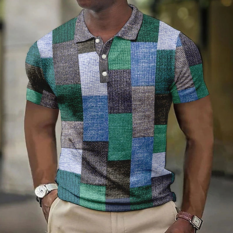 Raffaele™ MULTIVARVNE POLO SHIRT MODERN STYLE