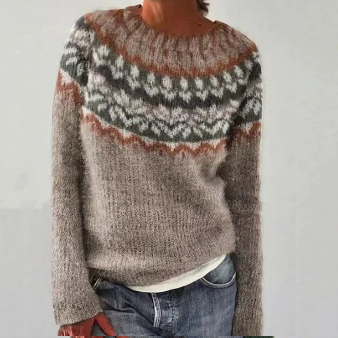Chloe | Cosy Retro Jumper