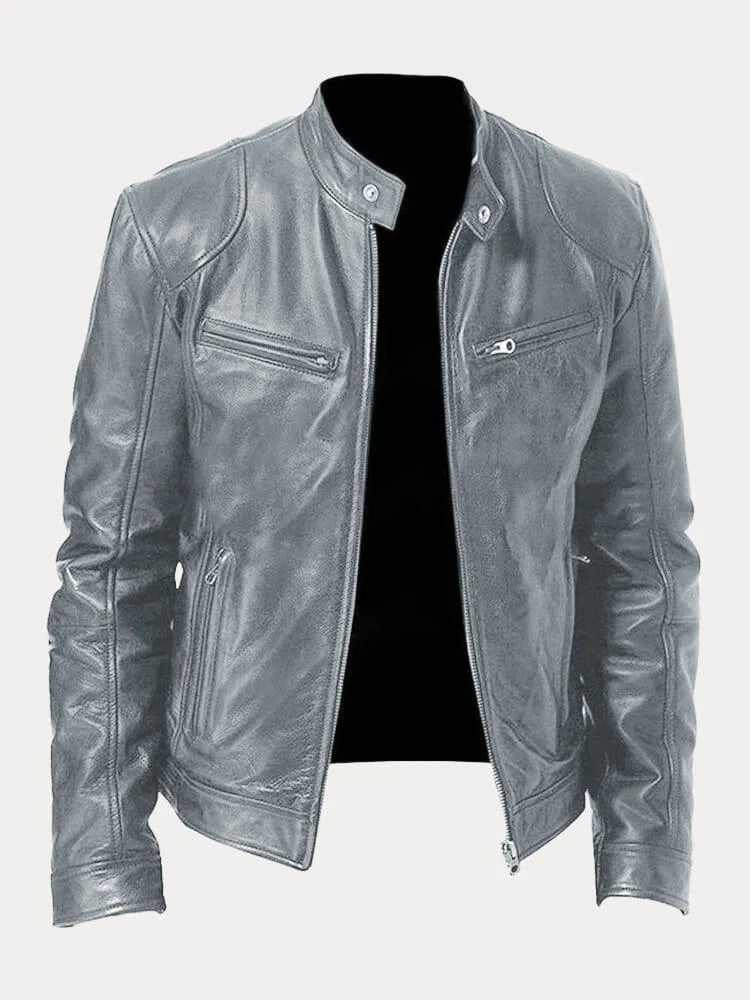 Tobias™ - Stylish Leather Jacket