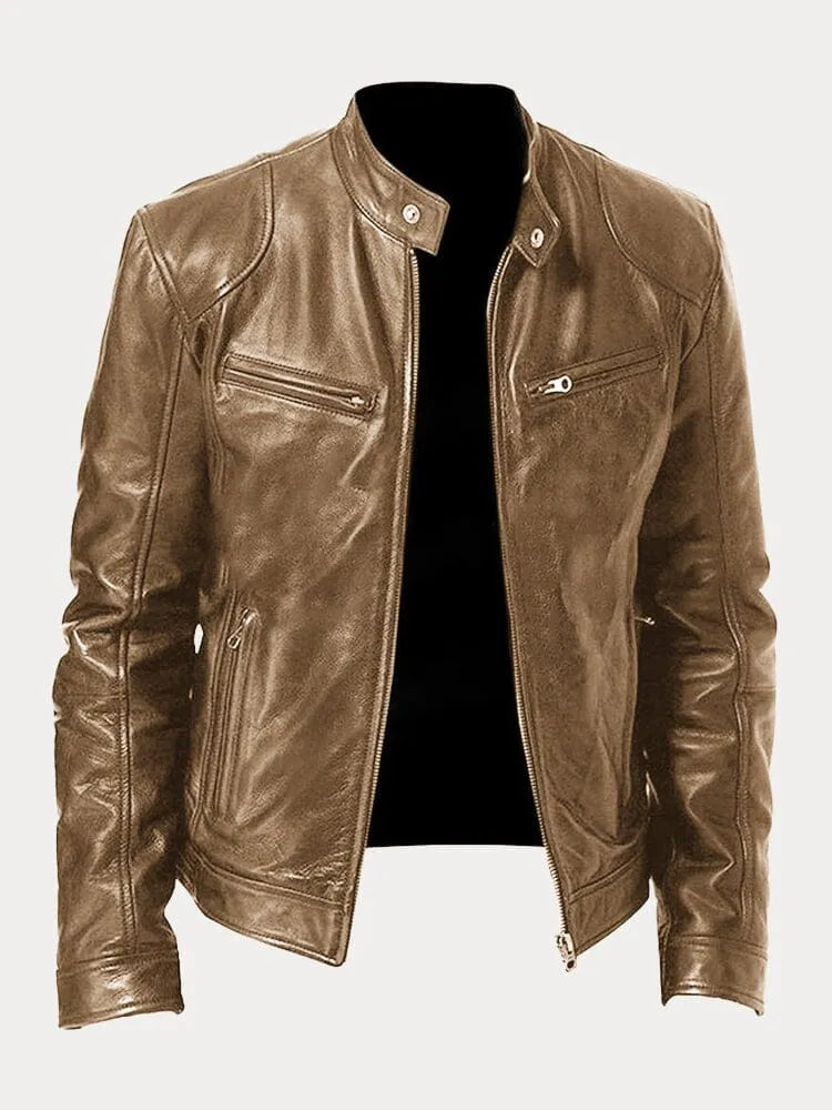 Tobias™ - Stylish Leather Jacket