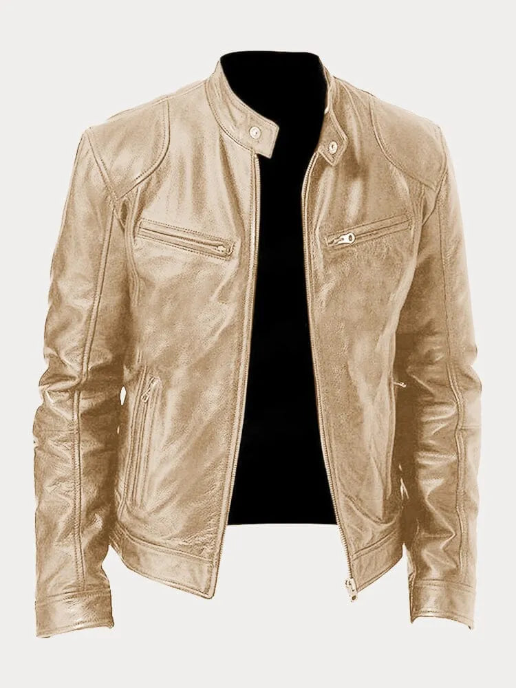 Tobias™ - Stylish Leather Jacket