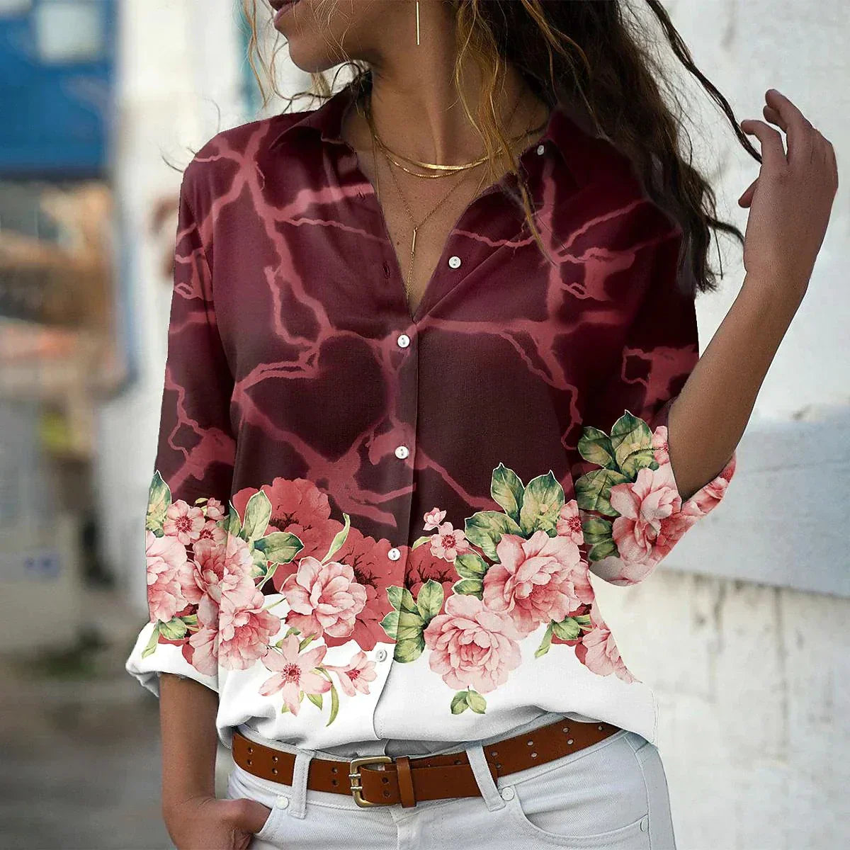 GEERTJE FASHION PRINTED SHIRT