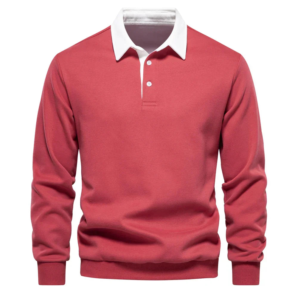 Jorge™ Men's Long Sleeve Polo Shirt