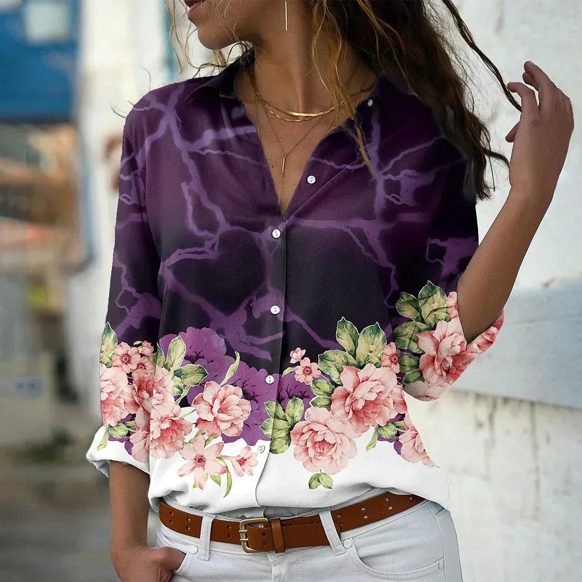 GEERTJE FASHION PRINTED SHIRT
