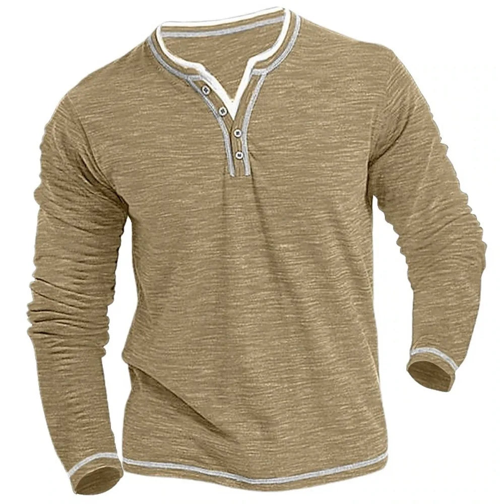 Denis™ | Long Sleeve V-Neck