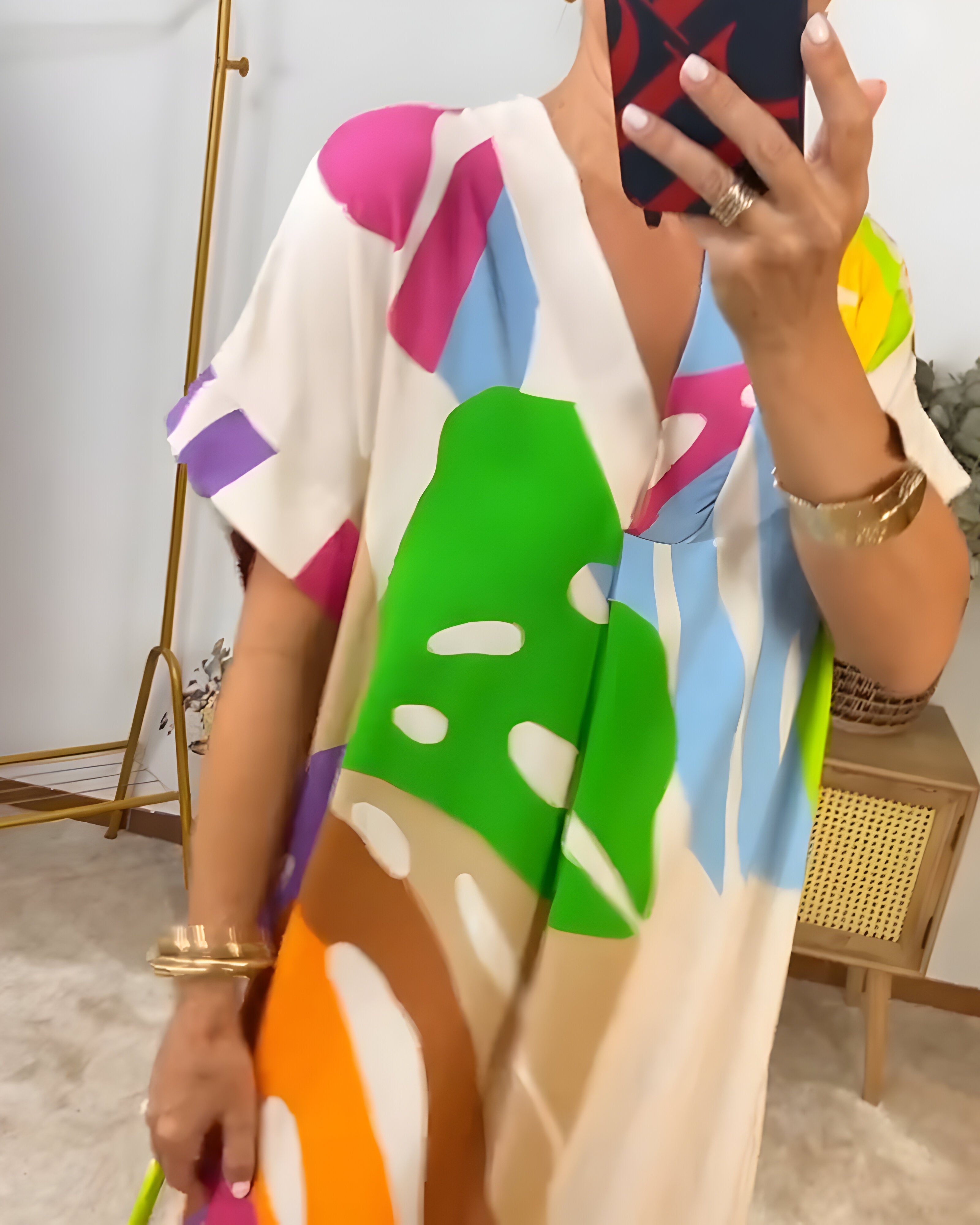 Rosaline™ - Vibrant Casual Dress