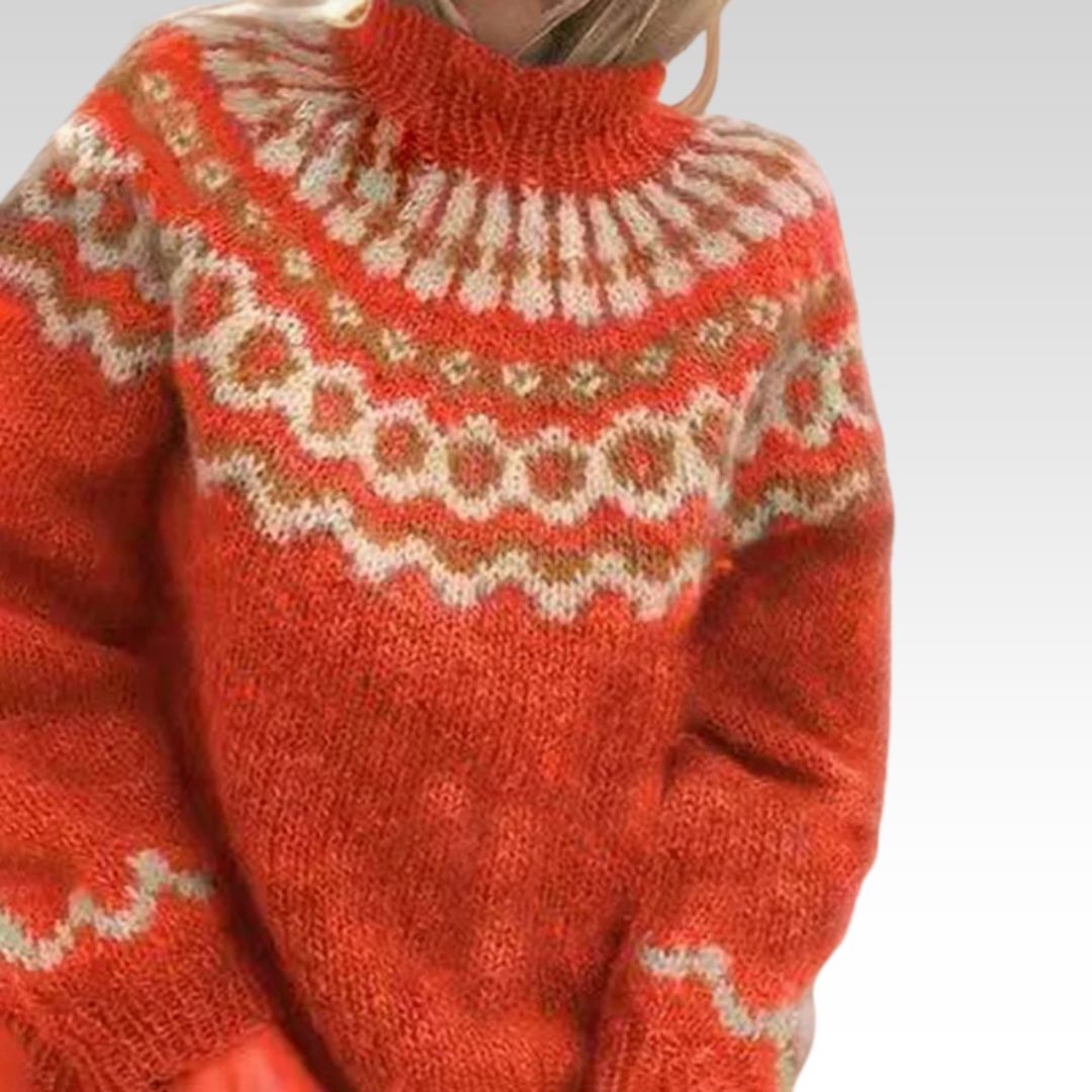 Olivia | Comfortable Roll Neck Jumper
