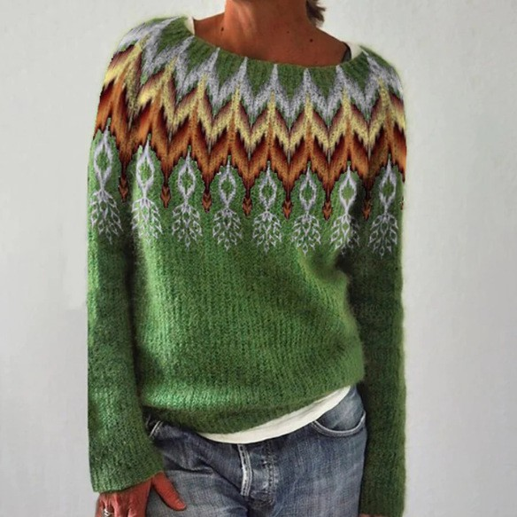Indira | Cosy Retro Jumper