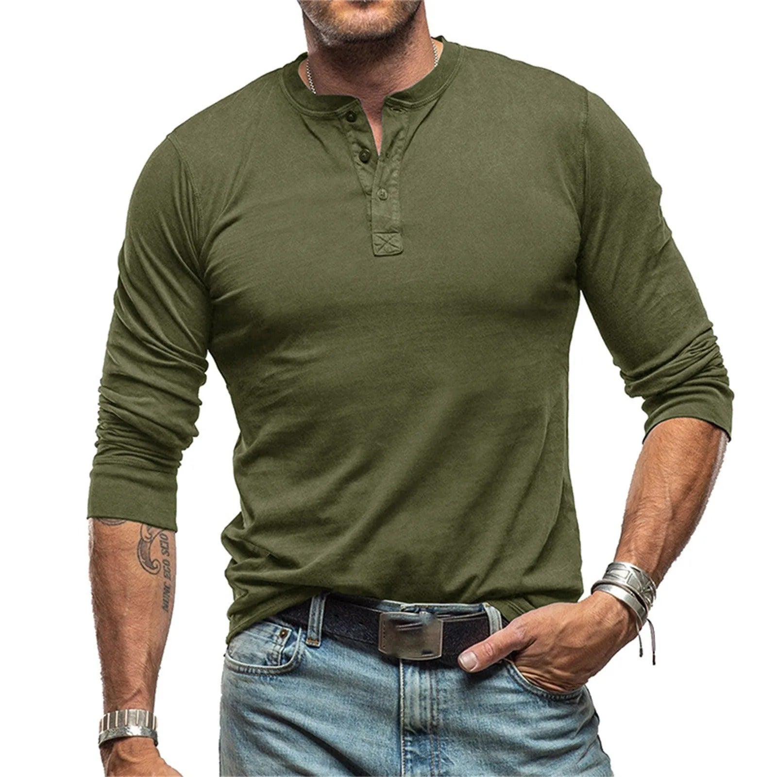 Darell™ Vintage Long Sleeve Shirt