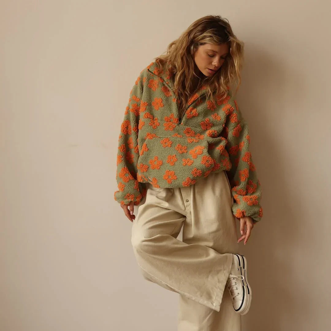 Lill - Bloom fleece pullover