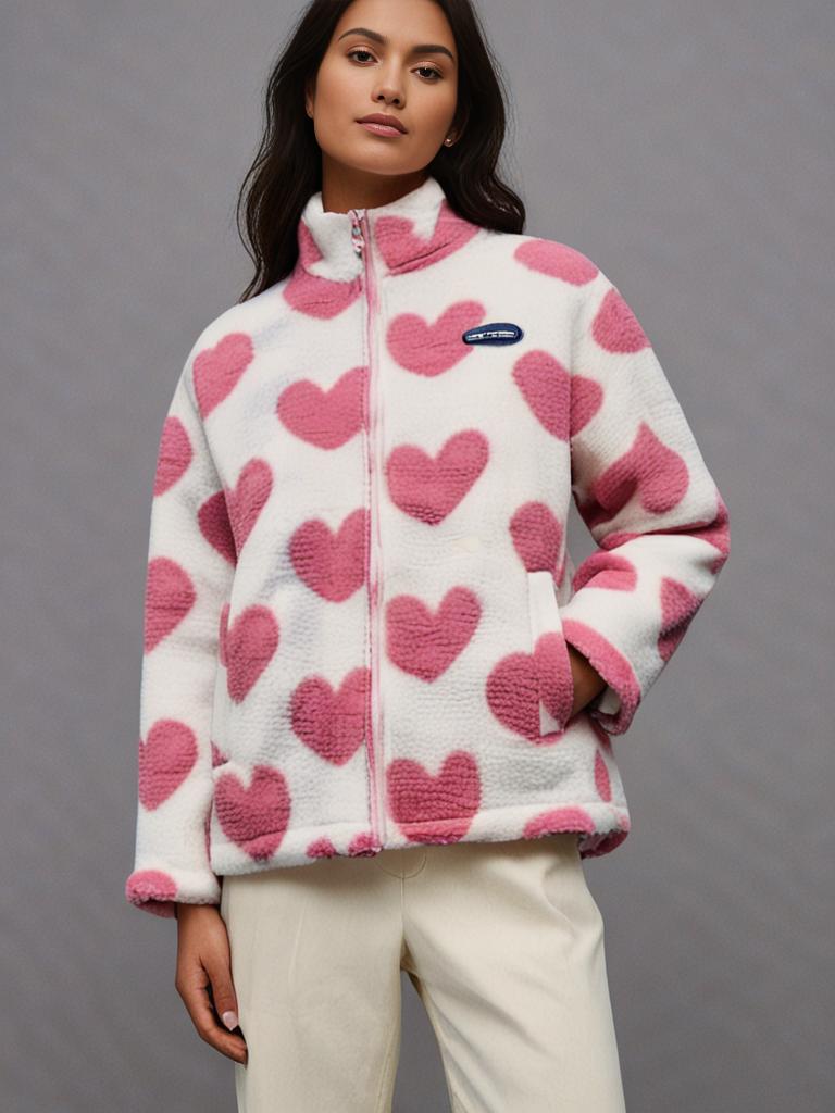 Fabiola™ | Chic Heart-Shaped Coat