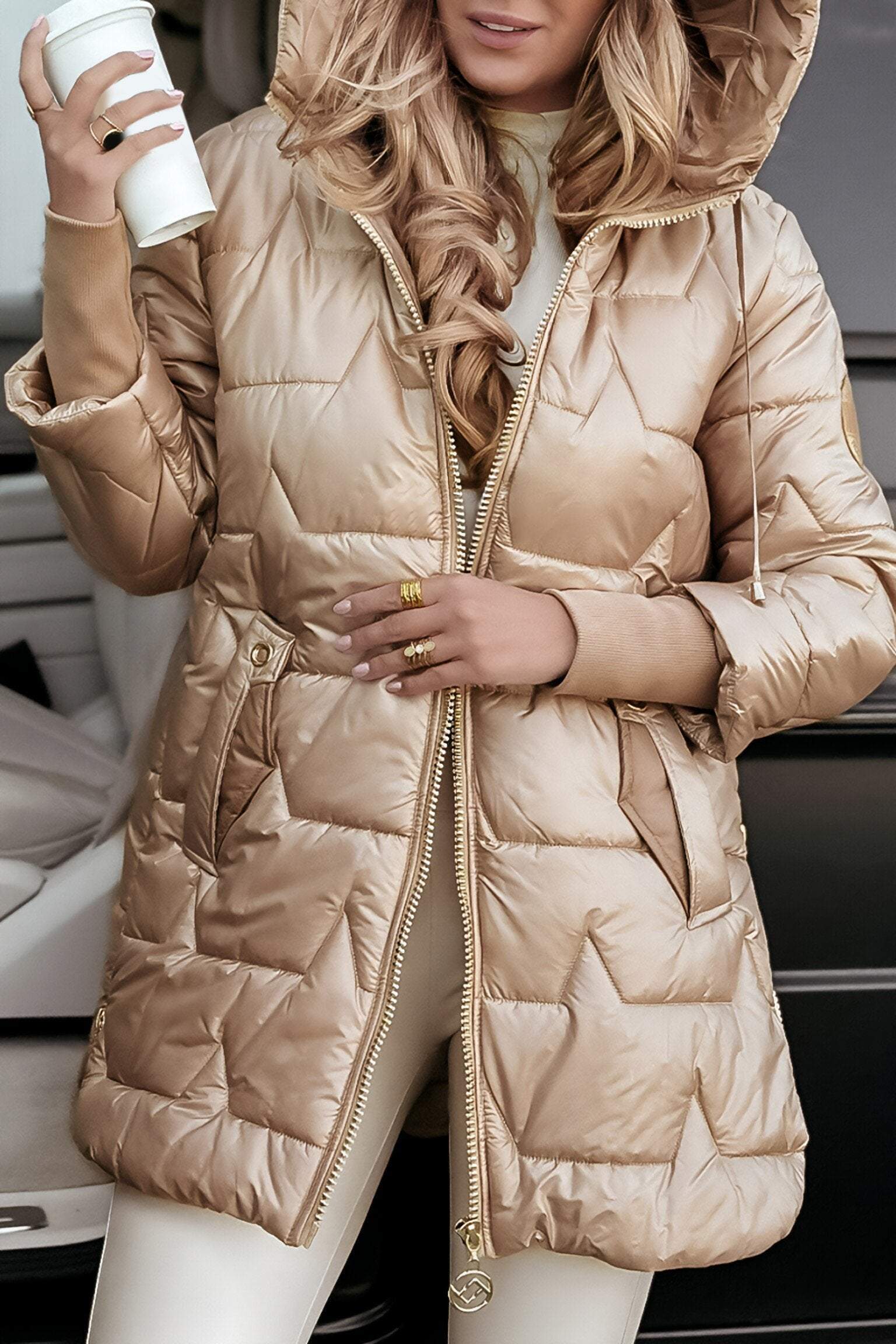 Astrid™ | Cotton Autumn Coat