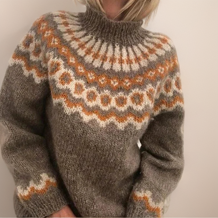 Olivia | Comfortable Roll Neck Jumper