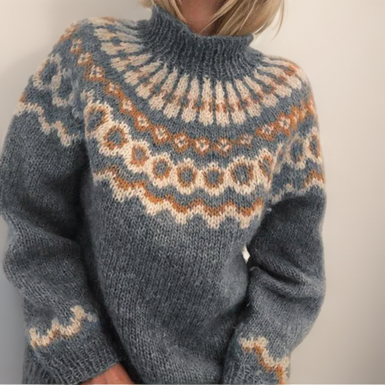 Olivia | Comfortable Roll Neck Jumper