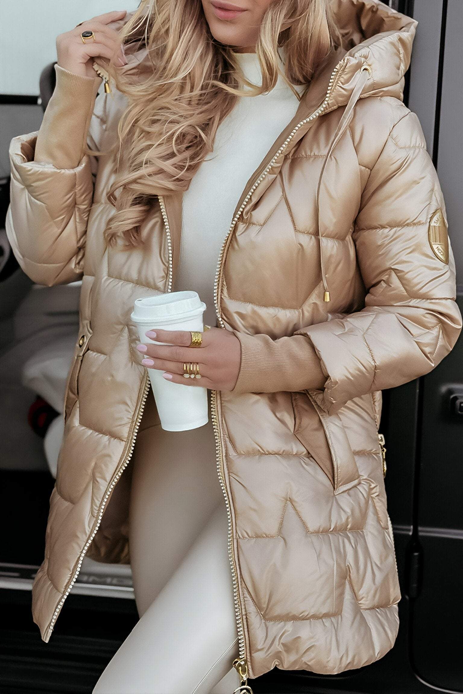 Astrid™ | Cotton Autumn Coat