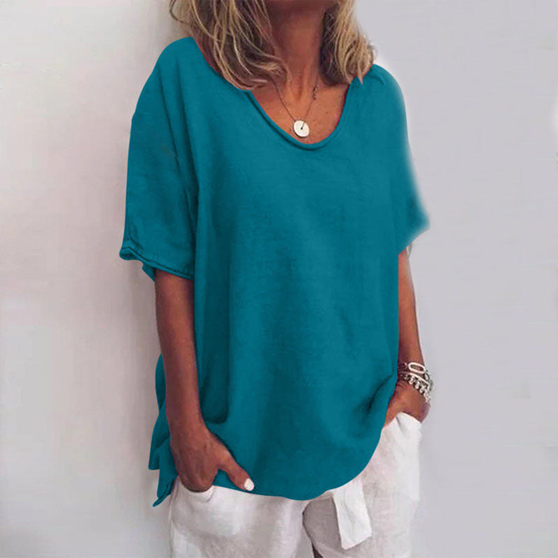 QUINA VESSEL LINEN BLOUSE