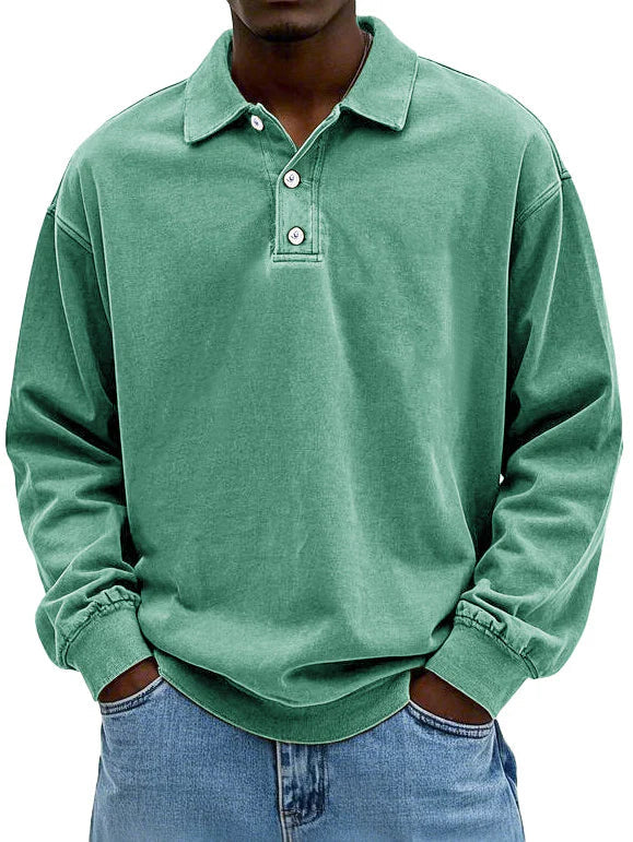 Matteo™ Men's Long Sleeve Polo Shirt