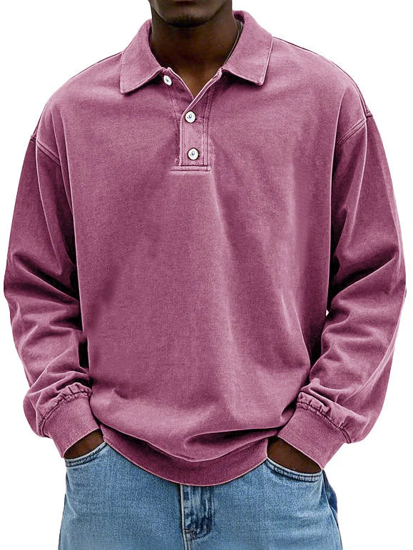 Matteo™ Men's Long Sleeve Polo Shirt