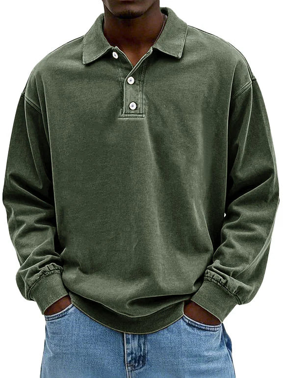 Matteo™ Men's Long Sleeve Polo Shirt