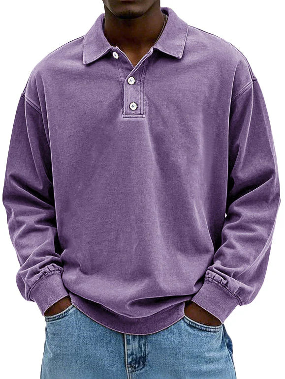 Matteo™ Men's Long Sleeve Polo Shirt