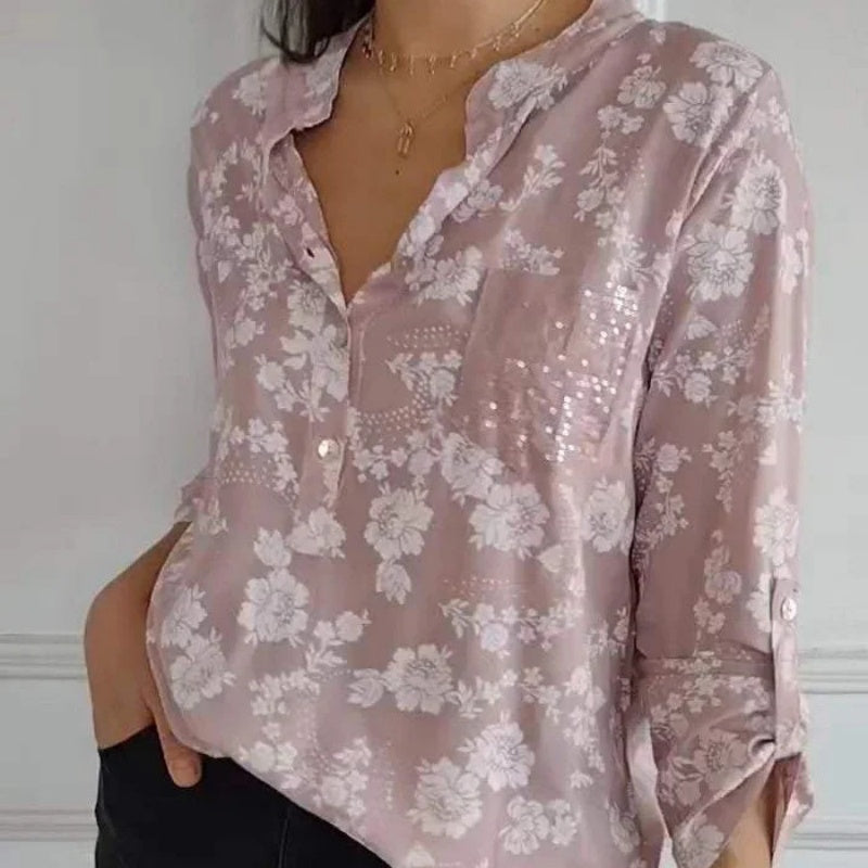 FRIEDLINDE I LONG PINK SHIRT