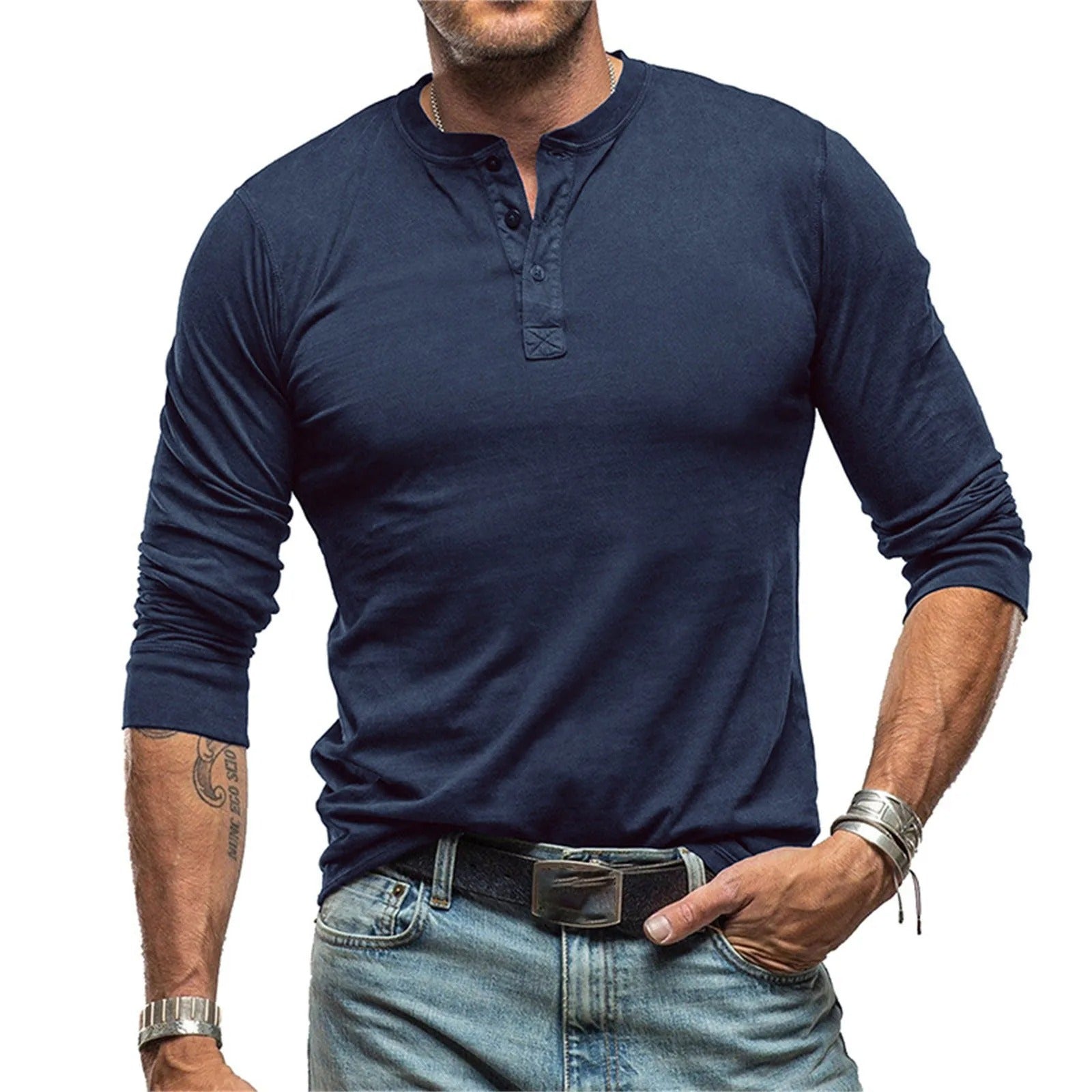Darell™ Vintage Long Sleeve Shirt