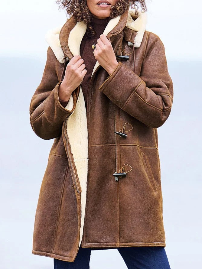 Warm, stylish winter jacket for women